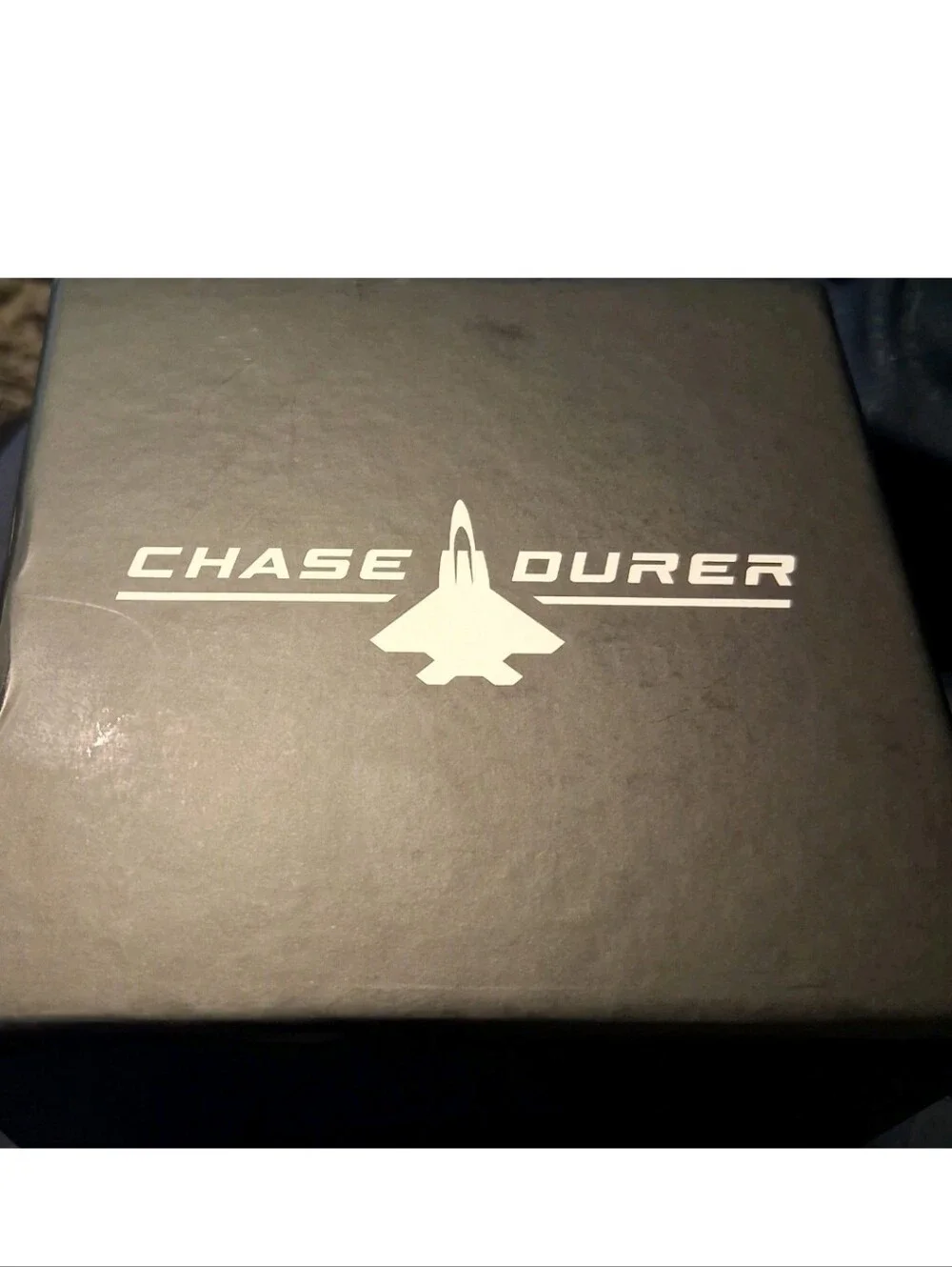 MENS CHASE DURER BLACK IP WITH GREEN CARBON FIBER DIAL NEW IN BOX 48MM